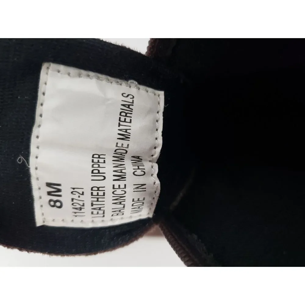 Beacon Reflections Leaf Embroidered Leather‎ Boots Women's US 8 (M) Fall Leaves